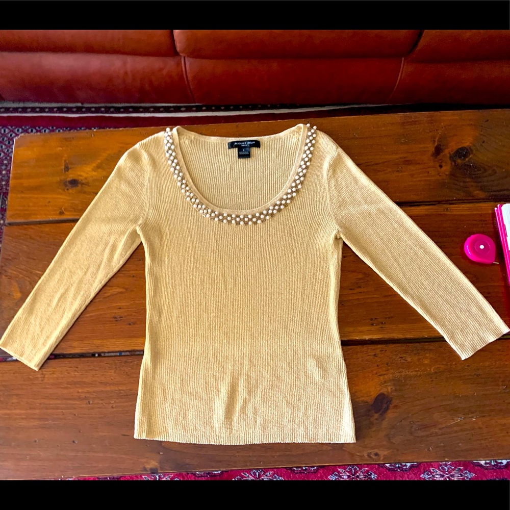 Gold Blouse